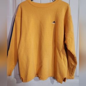 Adidas Men's Yellow Sweater